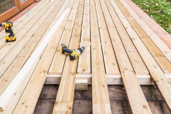 Damaged Deck Boards Repair in Parker