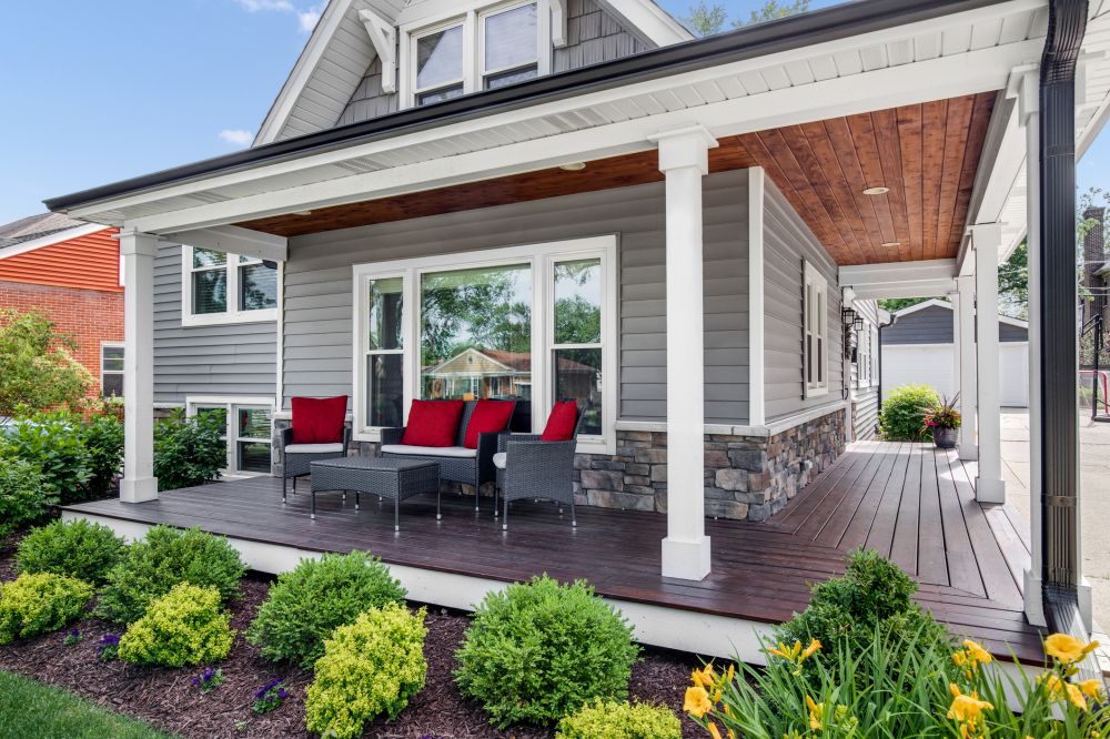 Porch Pillar Repair in Parker