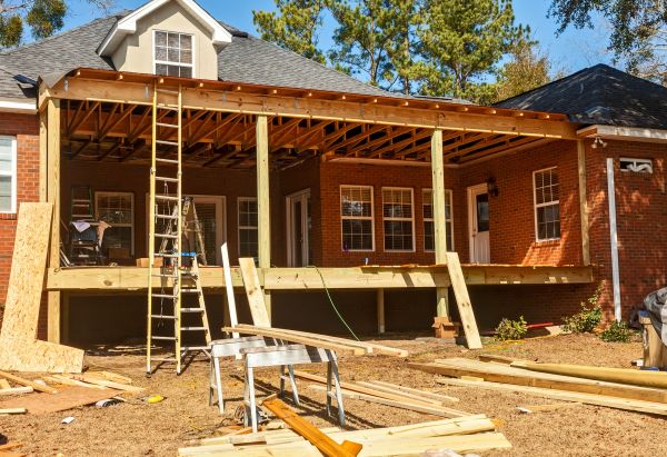 Sagging Deck Repair in Parker