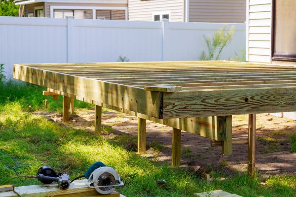 Cost of Elevated Deck Installation in Parker
