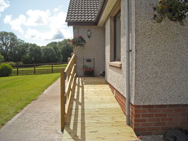 Cost of Hardwood Ramp Installation in Parker