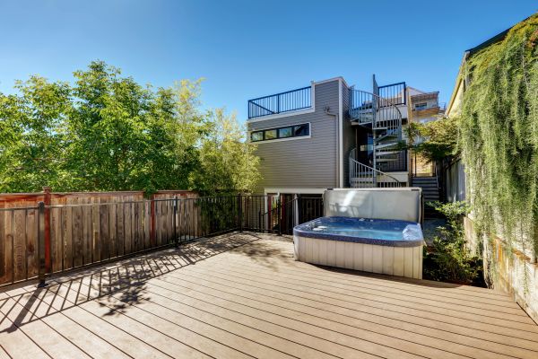 Cost of Hot Tub Deck Installation in Parker