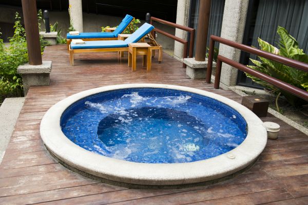 Hot Tub Deck Construction in Parker